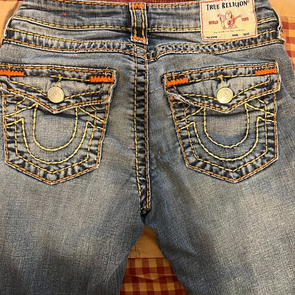 True Religion Billie Mid rise Straight - Picture 1 of 8